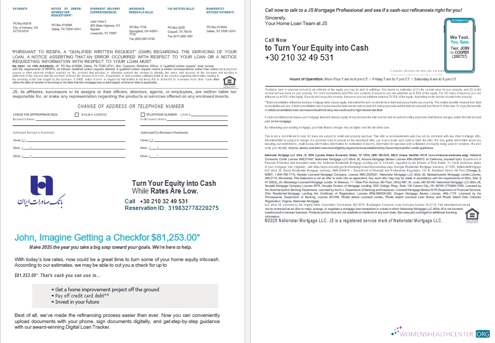 Download Iran Bank Sederat mortgage statement in Word and PDF formats 3 4 Photoshop template